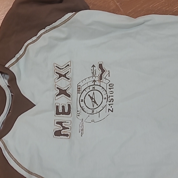 Mexx Blue Gray Shirt - Picture 2 of 3